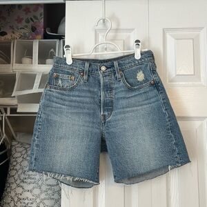 Levi 501 - Denim Blue Women's Shorts